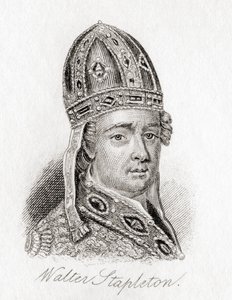 Walter de Stapledon, of Stapeldon door Unbekannt