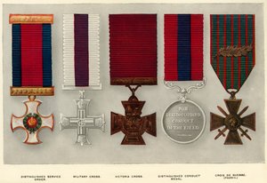 Oorlogsdecoraties, 1919 door Unbekannt