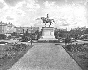 Washington Standbeeld, Openbare Tuin, Boston, VS