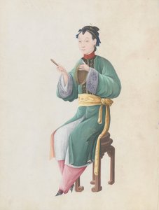 Muzikant die jiaoluo speelt