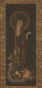 Welkomstafdaling van Jizo, begin 14e eeuw door Unbekannt