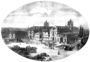Wellington College, Berkshire, 1855 door Unbekannt