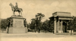 Wellington Monument, Londen, c1910 door Unbekannt