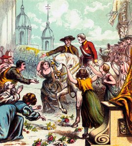 Wellington in Madrid, 1812 c1850s