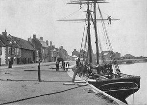 Wells - De Kade, 1895 door Unbekannt