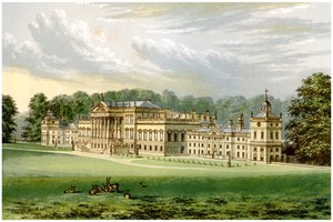Wentworth Woodhouse, Yorkshire, huis van Graaf Fitzwilliam, c1880 door Unbekannt