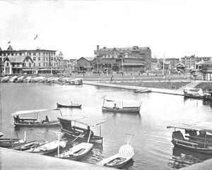 Wesley Lake, Asbury Park, New Jersey, VS, ca. 1900 door Unbekannt