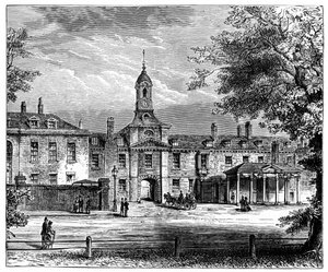 Westelijke voorzijde van Kensington Palace, Londen, 1900
