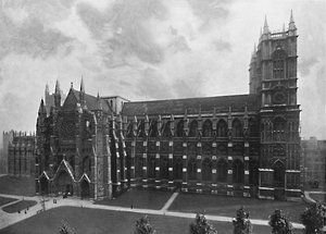Westminster Abbey, c1896 door Unbekannt