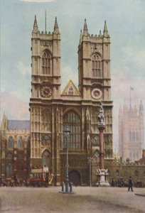Westminster Abbey, ca. 1935 door Unbekannt
