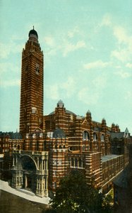 Westminster Cathedral, Londen door Unbekannt