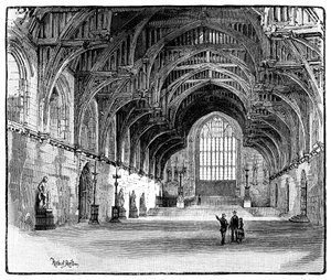 Westminster Hall, Londen, 1900 door Unbekannt
