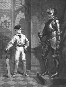 Wat een vrolijke wicketkeeper zou hij zijn, 1875 door Unbekannt