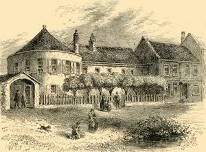 White Conduit House rond 1820, ca. 1872