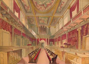 Whitehall Chapel, ca. 1845, 1864