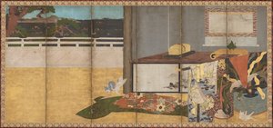 Wiens mouwen, Edo-periode, 18e eeuw