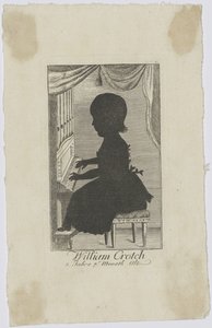 William Crotch 1775-1847 als kind, ca. 1778 door Unbekannt