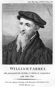 William Farel, 16e-eeuwse Franse evangelist door Unbekannt