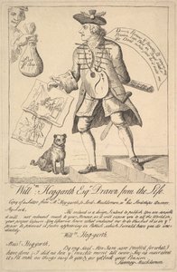 William Hogarth Esq. Getekend uit het leven door Unbekannt