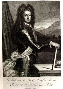 Willem III van Engeland en Oranje 1650-1702 door Unbekannt