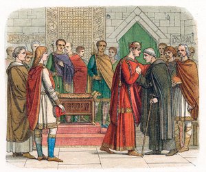 Willem I, de Veroveraar, koning van Engeland, ca. 1067 19e eeuw door Unbekannt