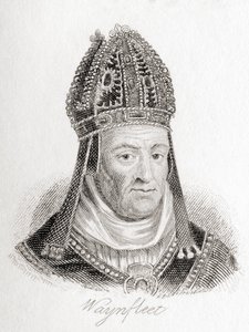 William Waynflete geboren William Patten, c. 1398 - 1486 door Unbekannt