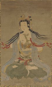 Wilgentak Guanyin, Ming-dynastie, 17e eeuw door Unbekannt