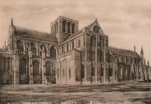 Winchester Kathedraal, Hampshire, begin 20e eeuw door Unbekannt