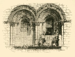 Ramen van de Kerk van het Heilig Graf, Jeruzalem, 1890 door Unbekannt