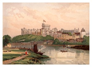Windsor Castle, 1880 door Unbekannt