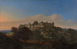 Kasteel Windsor vanuit het Zuiden, na 1681