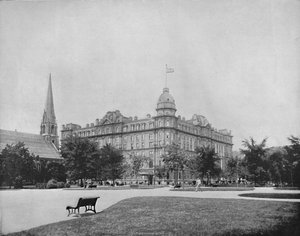 Windsor Hotel, Montreal, Canada, c1897