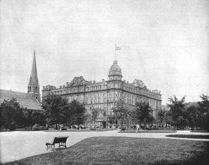 Windsor Hotel, Montreal, Canada, ca. 1900