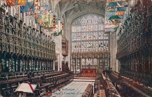 Windsor, St. Georges Kapel, Koor door Unbekannt