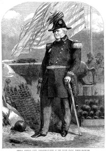 Winfield Scott, Amerikaanse soldaat, 1861 door Unbekannt