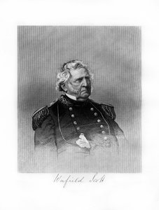 Winfield Scott, Generaal van het Amerikaanse Leger, diplomaat en presidentskandidaat, 1872