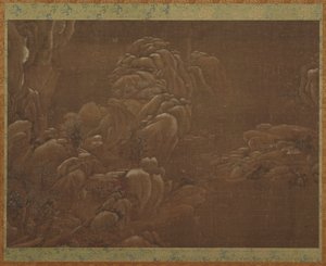 Winterlandschap, Ming of Qing dynastie, 15e-18e eeuw