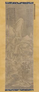 Winterlandschap, Ming of Qing-dynastie, 16e-17e eeuw door Unbekannt