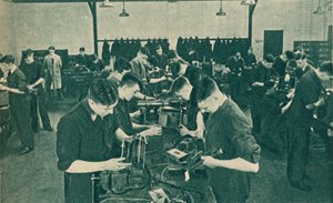 Draadloze Operator Mechanica Werkplaats, 1940