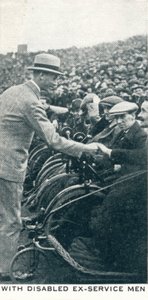 Met gehandicapte ex-dienstmannen, 1922 1937