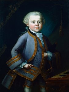 Wolfgang Amadeus Mozart, Oostenrijkse componist, 1761