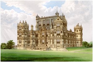 Wollaton Hall, Nottingham, Nottinghamshire, huis van Lord Middleton door Unbekannt