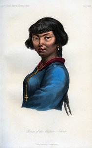 Vrouw van de Aleoeten, 1848 door Unbekannt