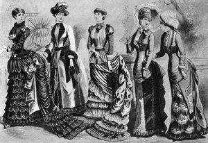 Damesmode van de jaren 1880 en 1890, 1937