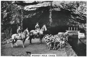 Wookey Hole grotten, 1936 door Unbekannt