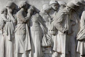 Eerste Wereldoorlog monument in Lille, Frankrijk, Lille, Frankrijk