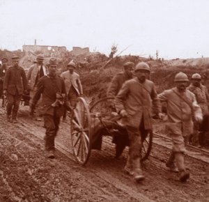 Gewond, Neuville, Noord-Frankrijk, ca. 1914-ca. 1918