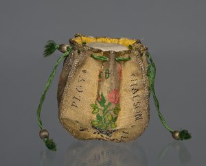 Geweven Portemonnee, 1700s door Unbekannt