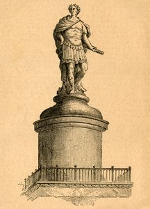Wrens originele ontwerp voor de top van het monument, 1897 door Unbekannt