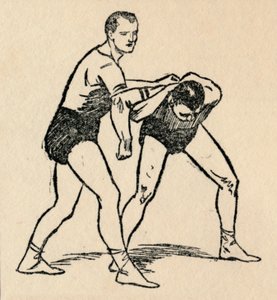 Worstelen, 1912 door Unbekannt